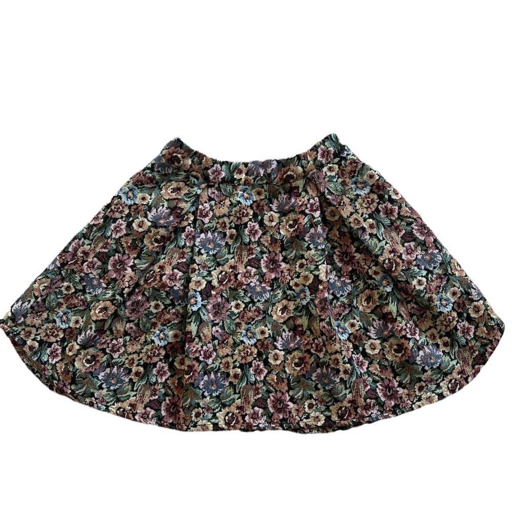 BCBGeneration Floral A-Line Mini Skirt - Size XXS